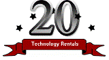 Over 20 years of Projector Rental experience